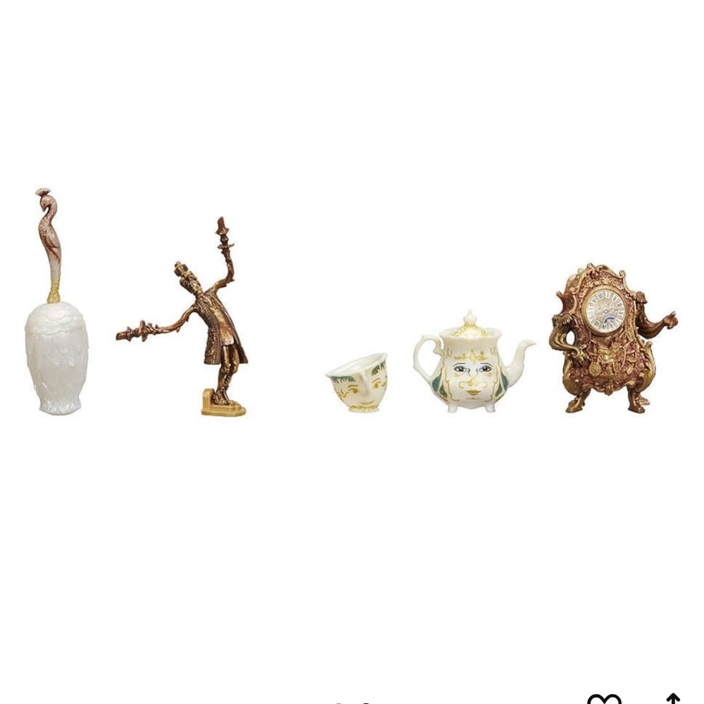 DISNEY HASBRO Beauty And The Beast Princess Castle Friends Figures Toys NEW - Picture 2 of 10